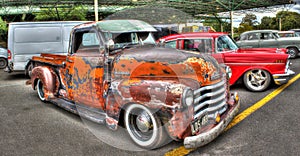 American made Chevy pickup truck