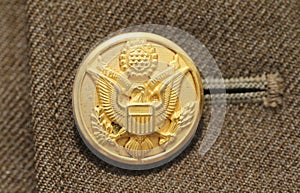 American military button photo