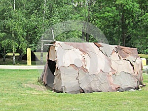 American military tent Historical reenacting