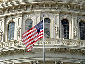 American national flag, stars of the United States of America, proud symbol of unity, independence, democracy, patriotism and free