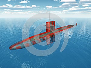 American Nuclear Submarine photo