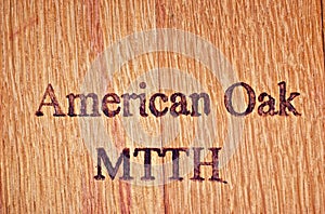 American Oak MTTH Wine Barrel