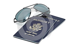American Passports and Sunglasses