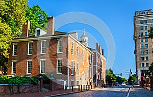 American Philosophical Society and Old City Hall in Philadelphia, Pennsylvania photo