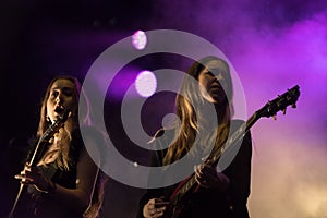 Haim in concert at Austin City Limits