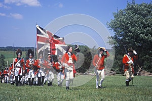 American Revolution reenactment