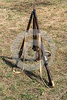 American rifle M1 Garand of the Second World War