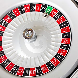 American roulette game table sealed