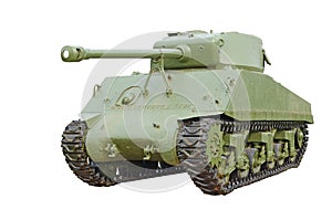 American tank Sherman .