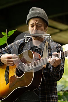 Josiah and the Bonnevilles - Josiah Leming films a session in Prospect Park, New York