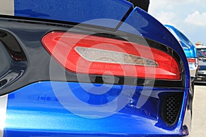 American sports car detail