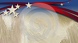 American Stars and Stripes Background