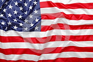 American stars and stripes flag background