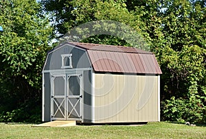 American style wooden shed
