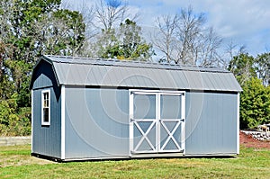 American style wooden shed