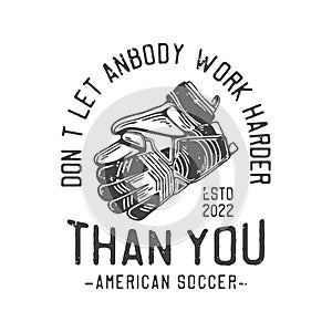american vintage illustration dont let an body work harder than you