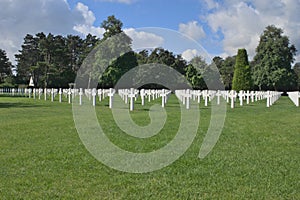 American War Cemetery at Colleville-sur-Mer, Normandie, France