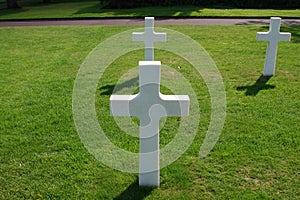 American War Cemetery at Colleville-sur-Mer, Normandie, France