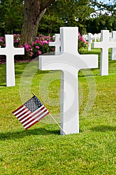 American War Cemetery at Omaha