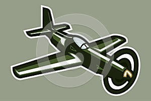 American world war II fighter plane