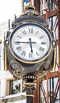 Americana old clock face