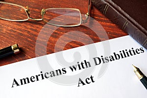 Americans with Disabilities Act photo