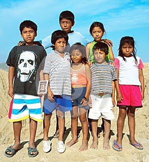 Amerindian children