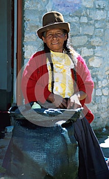 Amerindian woman