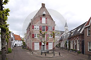 Amersfoort, beautiful old Hanseatic city in Netherlands