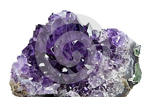 Amethyst Cluster Closeup