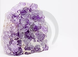 Amethyst crystal stone