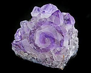 Amethyst crystals
