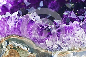 Amethyst druse photo