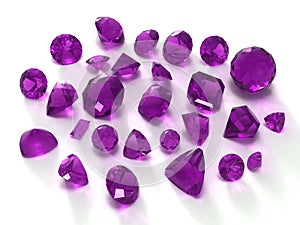 Amethyst gems