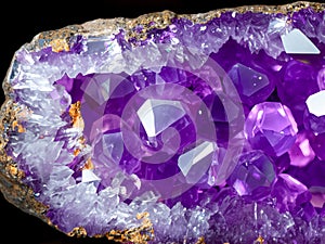 amethyst geode crystals