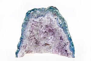 Amethyst geode crystals