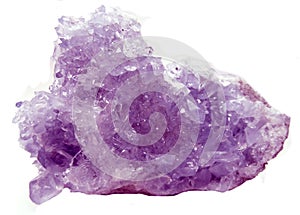 Amethyst geode geological crystals