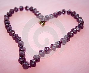 Amethyst Heart