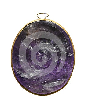 The amethyst intaglio with the head of Hercules