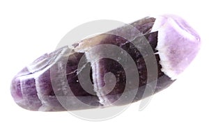 amethyst mineral isolated