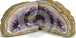 Amethyst is a stone of power and protection, its purple hue is associated with luxury and spi