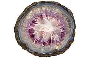 Amethyst stone structure