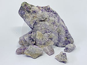 Amethysts from Kletno, Poland