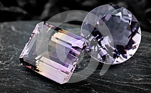 Ametrin gemstone jewelry