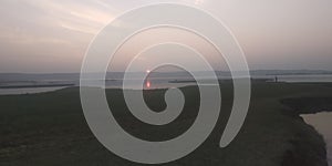 Amezing SUNSET view  in evening