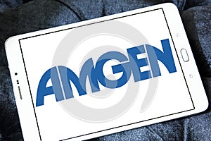 Amgen pharmaceutical company logo