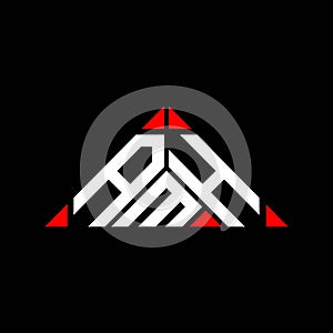 AMH letter logo creative design with vector graphic,