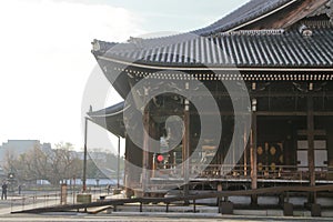 Amida hall of Nishi Hongan temple