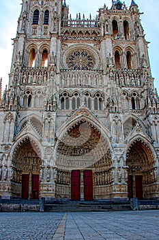 Amiens Cathedral. French Gothic architecture