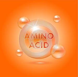 Amino acid capsules vitamins complex